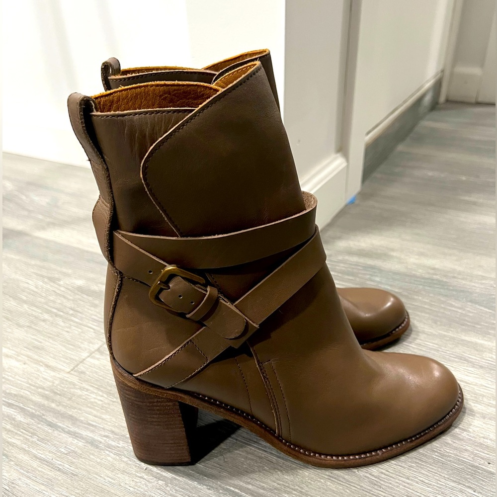 See by Chloé Taupe Booties